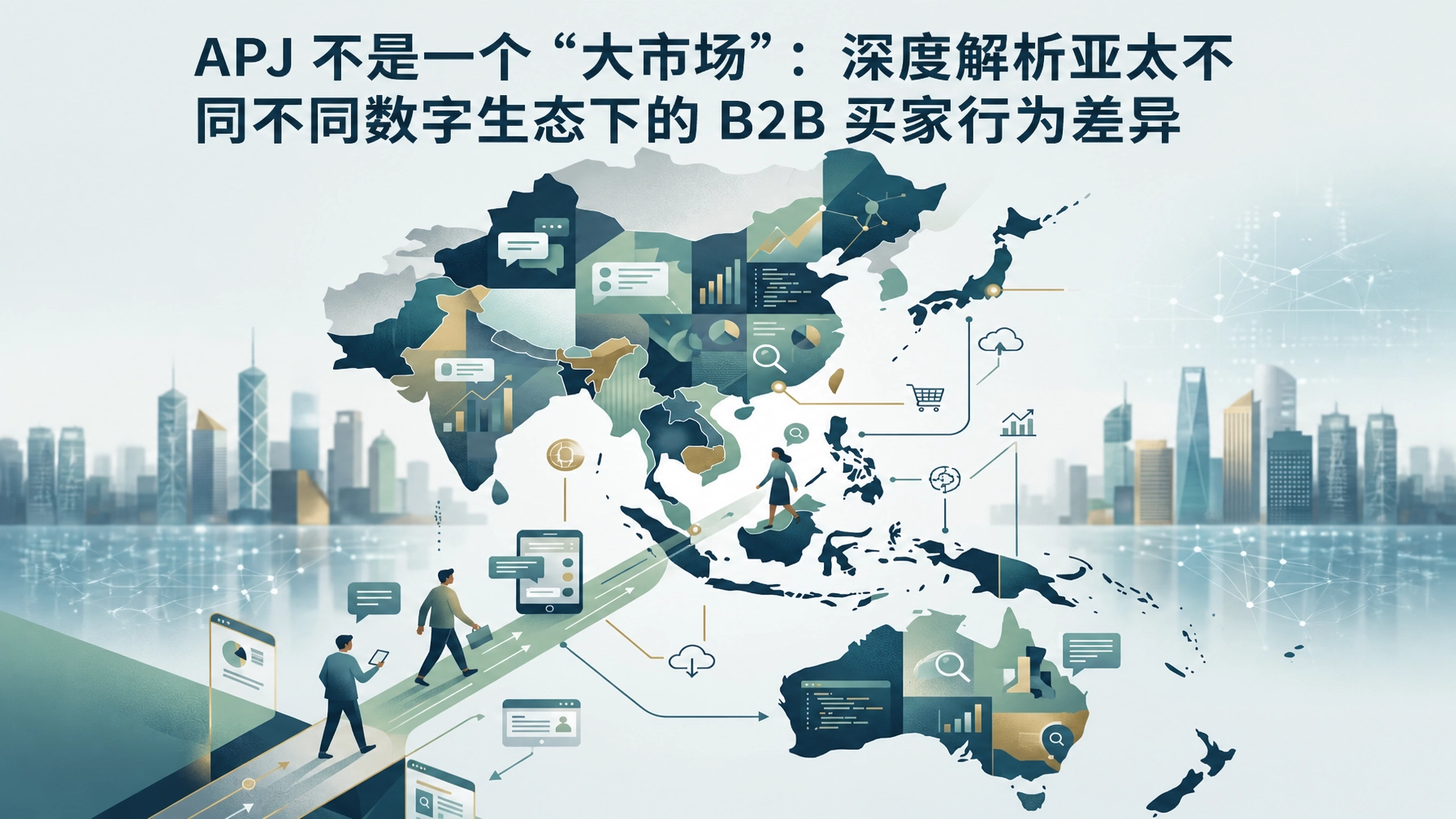 APJ 不是一个“大市场”：深度解析亚太不同数字生态下的 B2B 买家行为差异